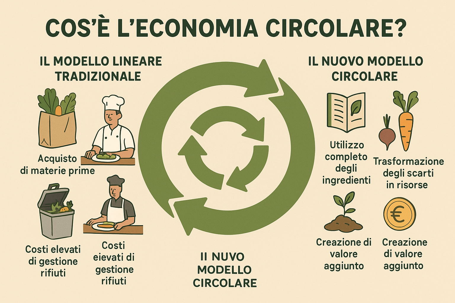Economia Circolare: Il Futuro della Ristorazione